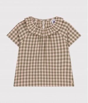 Хлопковая блузка для малышей